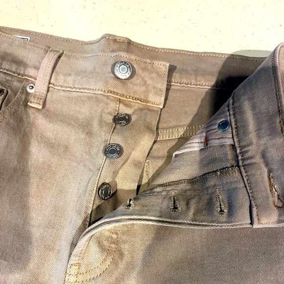 NWT GAP Cheeky Midi Denim Short High Rise - Picture 4 of 6